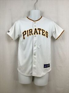Men’s Andrew McCutchen Pittsburgh Pirates White Baseball Jersey Button Up