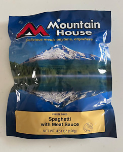 New ListingMountain House Spaghetti with Meat Sauce - Freeze Dried Food Pouches