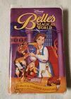 Disney Beauty and the Beast Belle's Magical World VHS Video Tape Clamshell NEW
