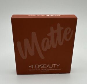 HUDA BEAUTY ~ WARM Matte Obsessions Eyeshadow Palette ~ 7.03g / .24 Oz