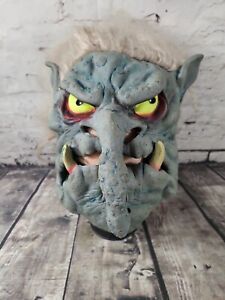 2001 Paper Magic Group Rubber Halloween Mask Troll Monster Witch