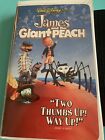 James and the Giant Peach VHS 1996 Walt Disney Very Good Condition Clamshell
