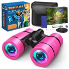 Toys for 3-7 Year Old Girls LET'S GO Binoculars for Kids Bird Watching 4 5 6 ...