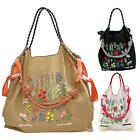 Womens Eco Bag Shoulder Bag Fashion Printing Embroidered Shopping Bag Large