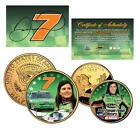 DANICA PATRICK Nascar 24K Gold U.S Legal Tender 2-Coin Set *Officially Licensed*