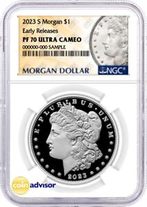 2023 S $1 Proof Silver Morgan Dollar NGC PF70 Ultra Cameo Early Releases