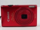 New ListingCanon PowerShot ELPH 300 HS 12.1 MP 5x Zoom Digital Camera Red Lens Cover Issue