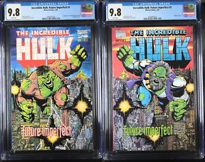 Hulk Future Imperfect #1 & #2 CGC 9.8 Complete Set 1st app Maestro 1992 Marvel