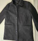 J. Crew Men’s University Jacket 100% Wool with Thinsulate Peacoat Men LT Gray