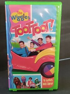 EUC The Wiggles Original Cast 18 Songs Toot Toot VHS Tape 2000