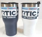 Pair RTIC 20 oz Tumbler Hot Cold Double Wall Vacuum Insulated 20oz Matte NOS