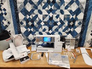 Bernina 880+ Sterling Edition Sewing/Embroidery Machine!  Serviced! See photos!