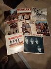 Lot Of 8 Beatles Records 1960s