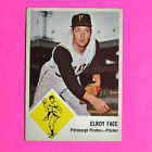 1963 Fleer Baseball card #57 - Roy Face Pirates - EX Excellent