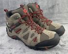 Merrell Deverta Boots Mens 11.5 Brown  Waterproof Vent Hiking  J375799C