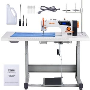 New ListingVEVOR Heavy Duty Industrial Commercial Sewing Machine With Servo Motor And Table