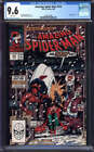 AMAZING SPIDER-MAN #314 CGC 9.6 WHITE PAGES // CHRISTMAS COVER MARVEL 1989