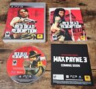 New ListingPs3 Red Dead Redemption  (Sony PlayStation 3, 2010) CIB Tested