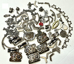 100 pcs Vintage Now Charm Pendants Beads Jewelry Junk Crafting BULK LOT #A106