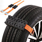 2 PCS Snow Tire Chain Traction Device Block Car Truck Anti-Skid Emergency Strap