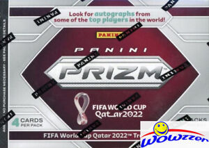 2022 Panini Prizm FIFA World Cup Soccer EXCLUSIVE Factory Sealed Blaster Box