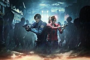Resident Evil 2 Remake PS5 PS4 XBOX ONE Premium POSTER MADE IN USA - NVG255