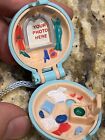 Vintage Polly Pocket Dolly Picture Dress Up Locket No Doll As Found