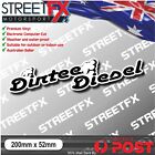Dirtee Diesel Dirty Mud Sticker Decal 4x4 4WD Offroad Camping Funny Camping ytb