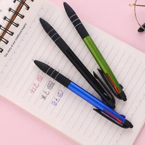 Three-color 3in1 Ballpoint Pen Writing Pen 0.5mm Refill Supplies 2024