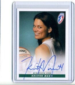 Kristen Mann 2007 WNBA Rittenhouse Archive LTD Certified Autograph Auto Card