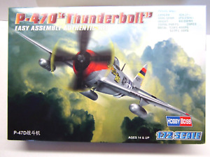 HobbyBoss 1:72 Scale Republic P-47D Thunderbolt Model Kit # 80257 Easy Assembly