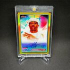 2021 Topps Finest Basketball Vince Carter GOLD Refractor On-Card Auto /50 SP