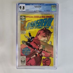 Daredevil #181 (News) CGC 9.8 Frank Miller, Death of Elektra, Bullseye, Kingpin