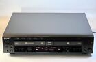 Sony RCD-W500C 5 CD Changer/CD Recorder No Remote Tested & Working Missing Knobs