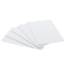 100 Blank PVC Cards for ID Badge Printers - White Plastic Graphic Qlty. 8030 Mil