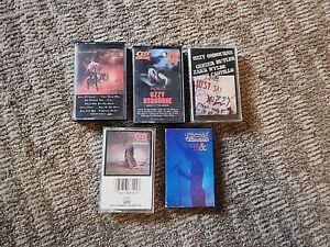 New Listing1980s Ozzy Osbourne Rock Cassette Tapes Lot of 5