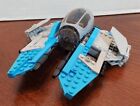 LEGO Star Wars 75135 Obi-Wan's Jedi Interceptor - Custom Color Change Dark Azure