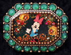 Michal Negrin Brooch Minnie Mouse Cameo Swarovski Crystals Disneyana Disney Pin