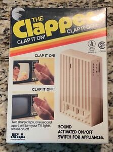 New Sealed The Clapper Vintage 1984 Clap On Clap Off Brand NIB NOS New Old Stock