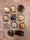 Lot of Vintage TIMEX Manuel Watches for Parts Repair As Shown Lot A