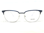 NEW Prada VPR59U 1BO-1O1 Men’s Women's Black/Silver Eyeglasses Frames 55/17~150