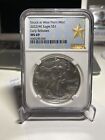 2022 (W) American Silver Eagle - NGC MS69 Early Releases Star Label