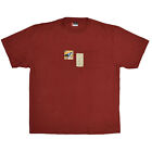Dickies Big and Tall Men's Heavy Weight Pocket Tee in Red