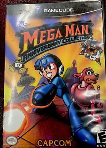Mega Man Anniversary Collection (Nintendo GameCube, 2004) Reprint Art. No Manual