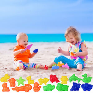 27pcs Kids Sand Animal Molds Summer Beach Sand Molding Castle Sandbox Toys