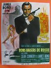 Sean Connery James Bond Rare Mint, Coa with Signed Collection Photo