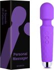 Sex Toys for Women Rechargeable G-spot Clit Vibrator Dildo Massager Adult-Purple