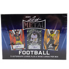 New Listing2024 Leaf Metal Football Hobby Box