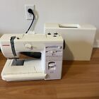 Janome 423S Metal Bodie Sewing Machine Come With Pedal And Parts In Bag