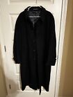 Cashmere Van Gils Trench Coat Cashmere 90% 10% Polyester Size XL Mens